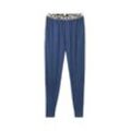 TOM TAILOR Herren Pyjamahose in Melange-Optik, blau, Meliert, Gr. 48