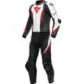 Dainese Laguna Seca 5, Lederkombi 2tlg. Schwarz/Weiß/Rot 46 male