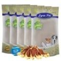 5 kg Lyra Pet® Kaninchenohren gefüllt mit Huhn + Tennis Ball