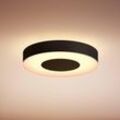 Philips Hue Xamento LED-Deckenlampe 38cm schwarz