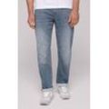 Comfort-fit-Jeans CAMP DAVID Gr. 30, Länge 32, grau Herren Jeans mit zwei Leibhöhen