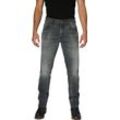 Rokker Rokkertech Tapered-Slim, Jeans Grau W44/L34 male