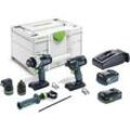 Festool Schrauber- und Bohrer-Set TID 18 5,0/4,0-Set TPC 18/4 - 577654