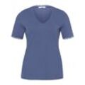 V-Shirt 1/2-Arm Emilia Lay blau