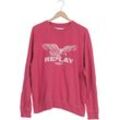 Replay Damen Sweatshirt, pink, Gr. 42