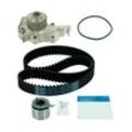 SKF Wasserpumpe + Zahnriemensatz CHEVROLET,DAEWOO VKMC 90001 1281081402,3721007081,VKMA90001 Wasserpumpe + Zahnriemenkit 12761A78B00,1281081401