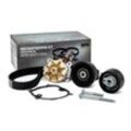 HEPU Wasserpumpe + Zahnriemensatz OPEL,RENAULT,NISSAN PK09560 4401595,9109595,9201450 Wasserpumpe + Zahnriemenkit 09201450,8200129206,4506045