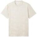 TOM TAILOR Herren Jacquard T-Shirt, braun, Muster, Gr. XXL