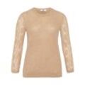 Rundhals-Pullover Emilia Lay beige