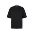 TOM TAILOR DENIM Herren Oversized T-Shirt, schwarz, Uni, Gr. XL