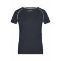 Funktions-Shirt Damen JN495 Gr. xs black/white - James&nicholson