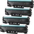 4 Ampertec Toner ersetzt HP CF244A 44A schwarz