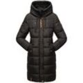 MARIKOO Damen Winterjacke Stepp Outdoor Jacke Anorak Parka Warm Mantel Kapuze Yuikoo