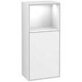 Villeroy und Boch Finion Seitenschrank G530GFGF 41,8cm, rechts, Ladestation, Emotion, Regal Glossy white lacquer, Glossy white lacquer