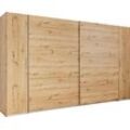 Schwebetürenschrank RAUCH "Kleiderschrank Drehtürenschrank Schrank Garderobe KRONACH TOPSELLER" Schränke Gr. B/H/T: 354 cm x 210 cm x 59 cm, 4 St., braun (eiche artisan) mit Dreh- und Schwebetüren vielen Einlegeböden MADE IN GERMANY