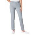 Slim-fit-Jeans ASCARI Gr. 36, Normalgrößen, grau Damen Jeans