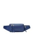 Bauchtasche LIEBESKIND BERLIN "Beltbag S HERA SHEEP NATURAL", Damen, Gr. B/H/T: 22cm x 11cm x 5cm, blau (berlin blau), Leder, Taschen