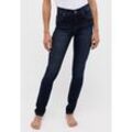 Skinny-fit-Jeans ANGELS "SKINNY" Gr. 36, Länge 28, blau (night blue) Damen Jeans