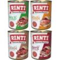 Rinti Kennerfleisch Mix Lamm & Huhn & Ente & Wild 24x800g