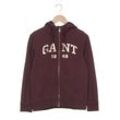 Gant Damen Kapuzenpullover, bordeaux, Gr. 36