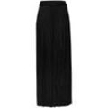 Wide Fit-Plissee-Hose Laura Biagiotti Roma schwarz