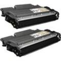 2 Ampertec Toner kompatibel mit Brother TN-2220 Doppelpack schwarz