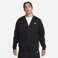 Nike Club Fairway-Strickjacke für Herren - Schwarz