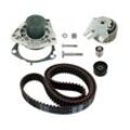 SKF Wasserpumpe + Zahnriemensatz OPEL,SAAB,VAUXHALL VKMC 05124 1334153,55268357,68222043AA Wasserpumpe + Zahnriemenkit 55190876,5636456,46341602