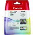 Canon PG-510 / CL-511 - Schwarz + 3 Farben - Druckerpatrone - Multipack