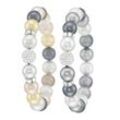 Armband LADY, bunt (bunt, bunt), Armbänder, Damen, Glas-Perlen, Glas, Perlen