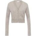 Strickjacke V-Ausschnitt include beige, 42