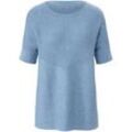 Pullover Kimono-Halbarm Peter Hahn blau, 36