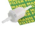 MANN-FILTER Kraftstofffilter OPEL,BMW,FORD WK 31/2 (10) 4384509,71736104,82425649 Leitungsfilter,Spritfilter 5429192,218243010,417917C91,1492206