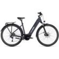 Cube Touring Hybrid ONE 500 - Easy Entry Elektro Trekking Bike 2023 | grey ́n ́white - S