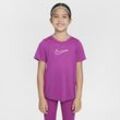 Nike One Fitted Dri-FIT-Kurzarmshirt (Mädchen) - Lila