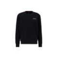 Sweater ALPHA INDUSTRIES "Alpha Industries Men - Sweatshirts Holographic SL Sweater" Gr. L, schwarz (black) Herren Sweatshirts