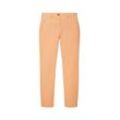 TOM TAILOR Damen Chino Slim Hose, orange, Uni, Gr. 44/32