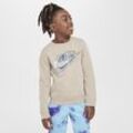 Nike Sportswear Standard Issue Sweatshirt mit Rundhalsausschnitt (ältere Kinder, Jungen) - Braun