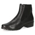 Chelseaboots CAPRICE Gr. 38,5, schwarz Damen Schuhe Boots, Stiefelette, Businesschuh mit praktischem Reißverschluss