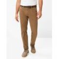 Eurex by BRAX Herren Flatfronthose Style JÖRN, Beige, Gr. 24