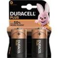 DURACELL® Batterie Plus, Mono D, 1,5 V, 2 Stück