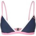 TOM TAILOR Damen Triangle Bikinitop, blau, Gr. 34