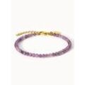 PURELEI Amethyst Armband, verstellbare Länge