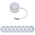 Nizza - LED-Module stufenlos dimmbar 3000K warmweiß 9er Set