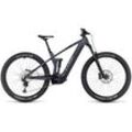 Cube Stereo Hybrid 140 HPC Race 750 - Carbon Elektro MTB Fully 2024 | grey ́n ́chrome - 29" - L