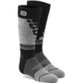 100% Torque Comfort Moto Socken | black-grey - S/M