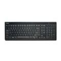 Kensington AdvanceFit Tastatur K72344DE, kabellos, QWERTZ, Ziffernblock, 30° Winkel