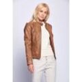 Lederjacke MAZE "Marcie" Gr. L, braun (cognac) Damen Jacken