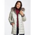 Steppjacke CASUAL LOOKS Gr. 38, beige (ecru) Damen Jacken