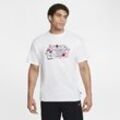 Nike SB Max90 Skateboard-T-Shirt - Weiß